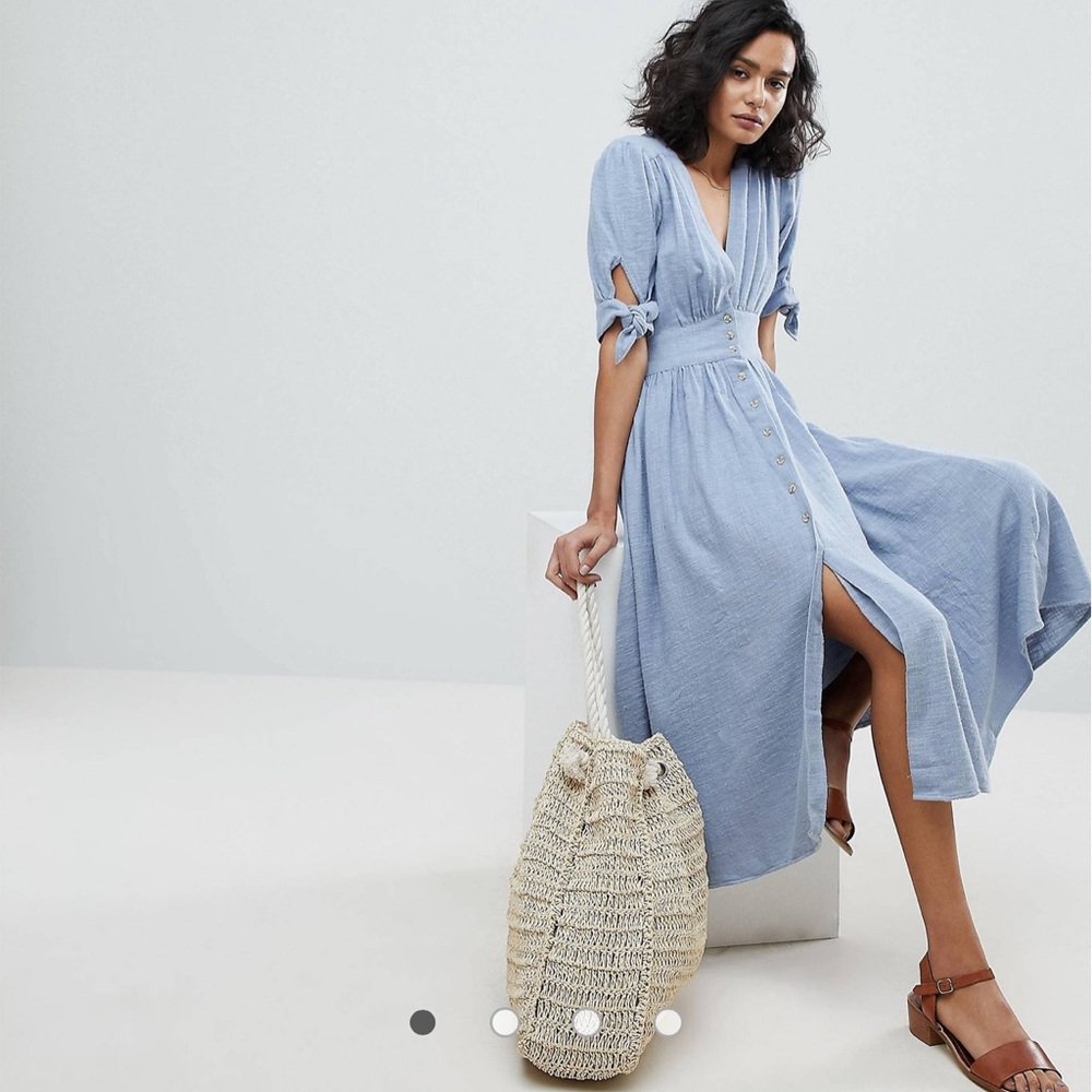 Free people love of my life midi dress NWOT